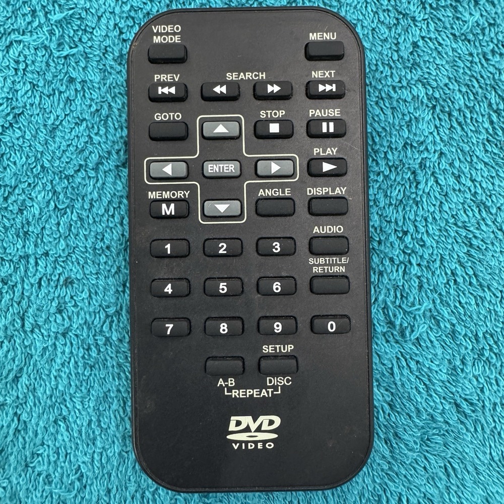 Portable DVD Remote Control For RCA DRC6272 DRC6289 DRC6309 DRC6318E & More